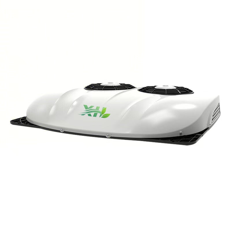 HX H3000 Dual fans, Truck Air Conditioner – Silent No-Idle Parking AC for Truck, RV, Van & Heavy Equipment 