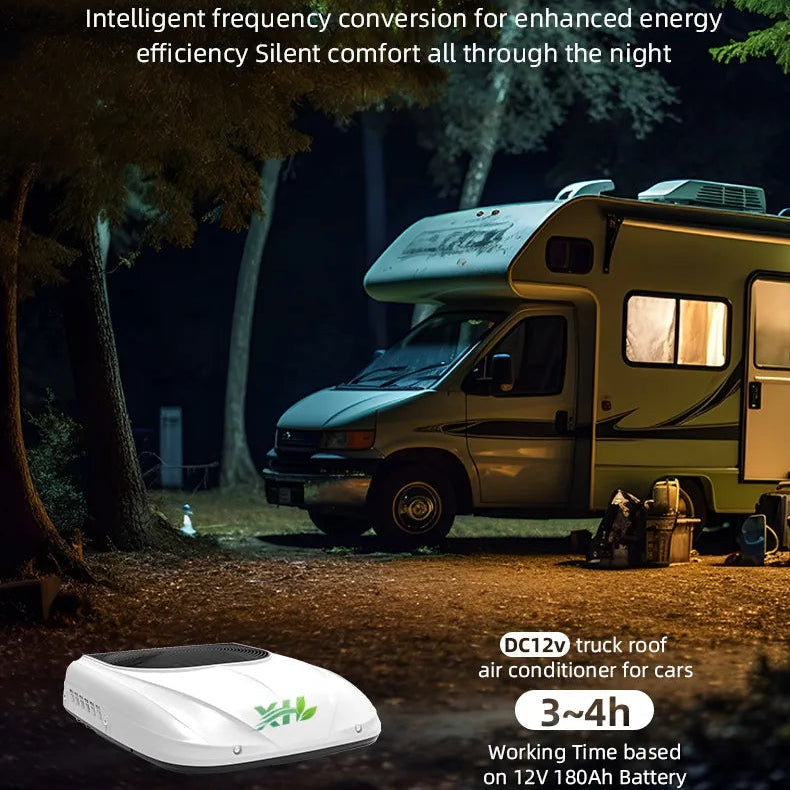 XH L1,  No-Idle Truck Parking Air Conditioner | 12V/24V DC | Fast Cooling & Energy-Saving Sleeper Cab AC 