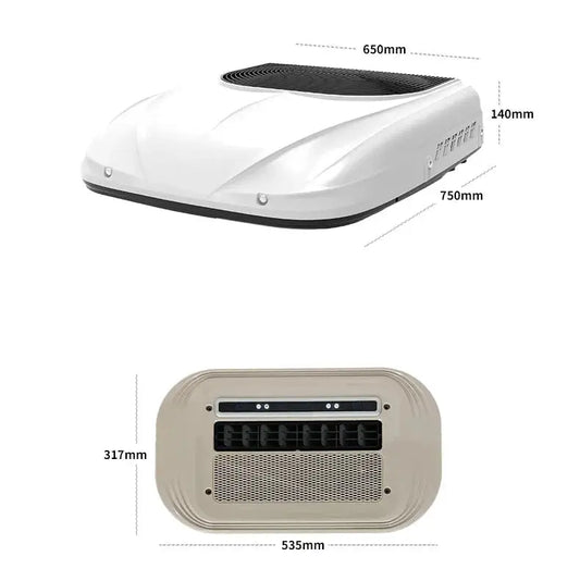 XH L1,  No-Idle Truck Parking Air Conditioner | 12V/24V DC | Fast Cooling & Energy-Saving Sleeper Cab AC 