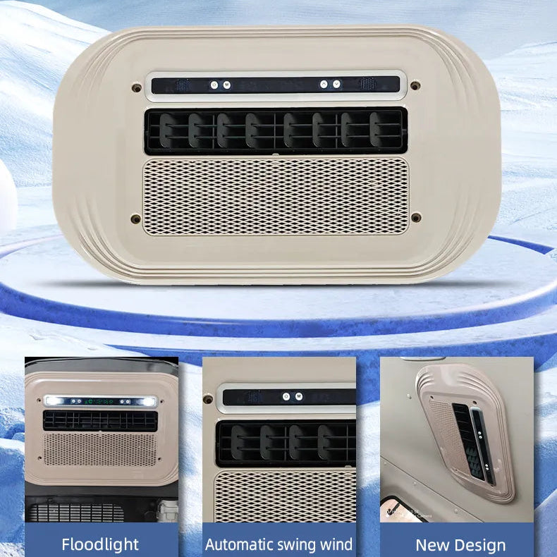 XH L1,  No-Idle Truck Parking Air Conditioner | 12V/24V DC | Fast Cooling & Energy-Saving Sleeper Cab AC 