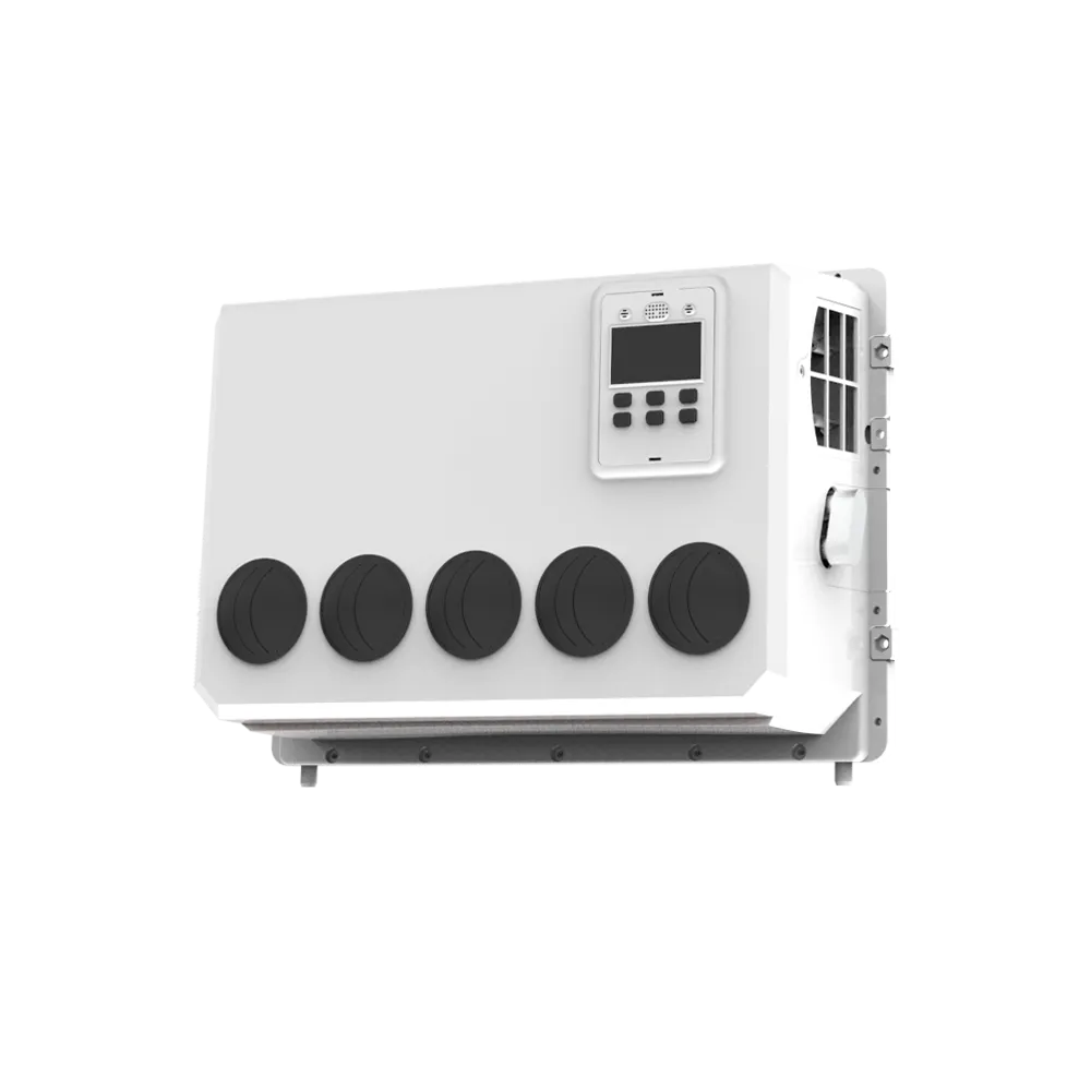 XH Z5, 10000 BTU Split Air Conditioner for Trucks & RVs – 12V/24V No-Idle Silent Parking AC System 